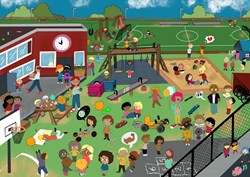 Hvem siger hvad? ("Skolestart")